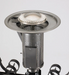 Sunglo Hanging Natural Gas Outdoor Infrared Patio Heater - Stainless Steel Color