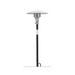 Sunglo Permanent Natural Gas Outdoor Infrared Patio Heater - Black Color