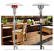 Sunglo Permanent Natural Gas Outdoor Infrared Patio Heater